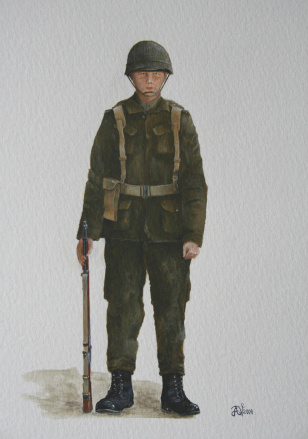 Menig i uniform m/58