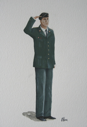 Menig i uniform m/69