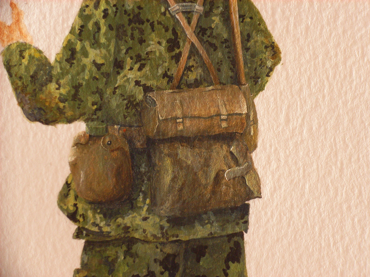Detaljer af uniform m/84.