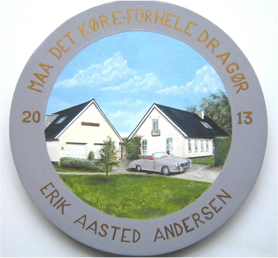 Plakette fra Dragør  Borgerlige Skyttelaug